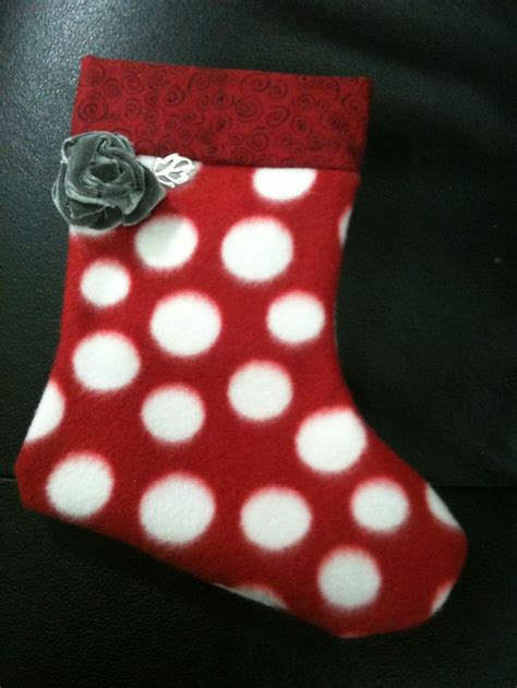 christmas stockings with polka dots|polka dot christmas stockings.